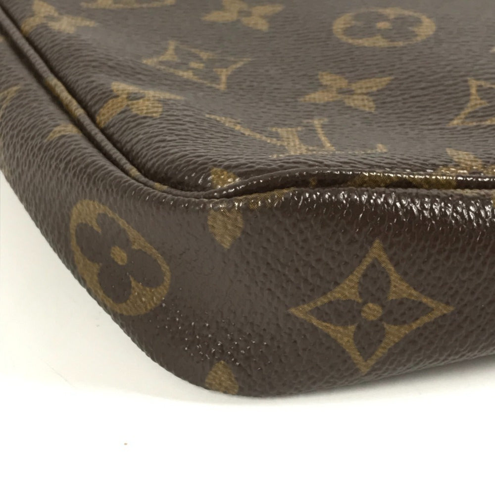 LOUIS VUITTON M51981 Monogram Panda Takashi Murakami Pochette Accessoires Bag Accessory Pouch Handbag Shoulder Canvas Women's Brown — Like New