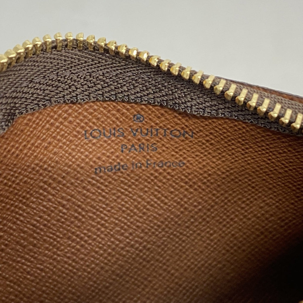 Louis Vuitton Monogram Pochette Cle Wallet/Coin Case M62650 Brown Men's/Women's
