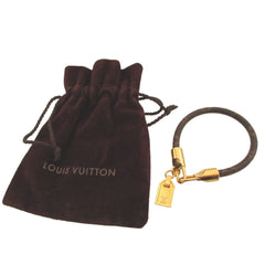 Like new Louis Vuitton Rack It Monogram Brasserie M6605F Brown Bracelet 0476LOUIS VUITTON — Like New