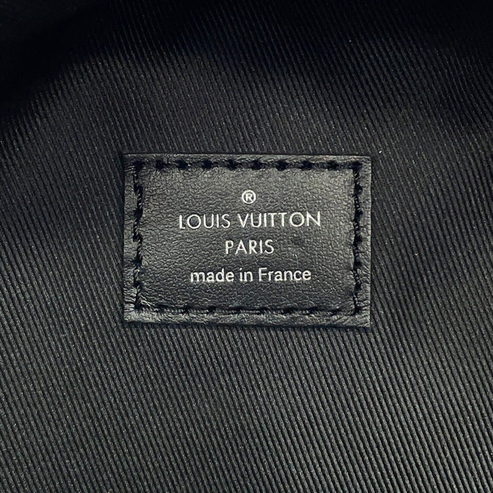 Louis Vuitton Monogram Macassar Josh NV M45349 Backpack LOUIS VUITTON Handbag Black Men's — Like New