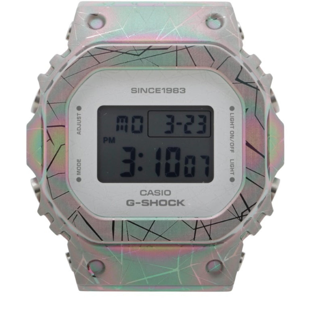 CASIO G-SHOCK GM-S5640GEM-7JR Rainbow Skeleton Women's Watch 40th Anniversary Adventurer’s Stone Series — New - Store Return