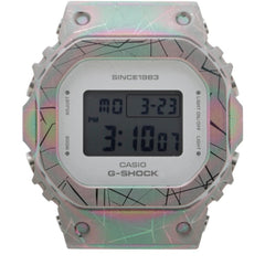 CASIO G-SHOCK GM-S5640GEM-7JR Rainbow Skeleton Women's Watch 40th Anniversary Adventurer’s Stone Series — New - Store Return