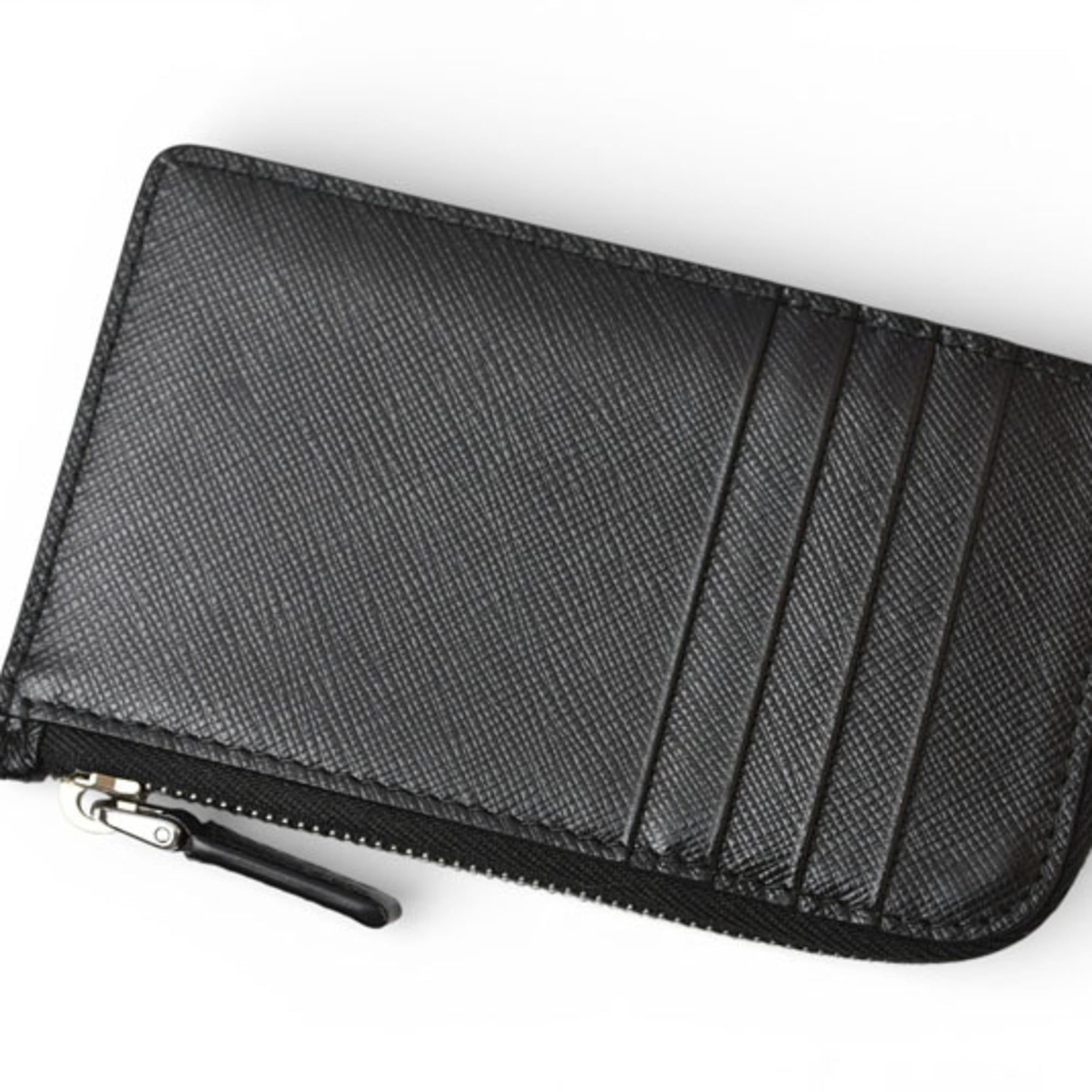 Prada Fragment Case, Card Coin Leather, Nero Black
