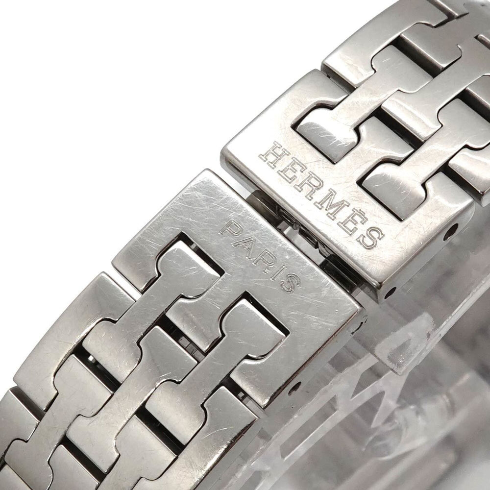 Hermes H-Watch HH1 210 Women's Watch White Gray Quartz H — Very Good