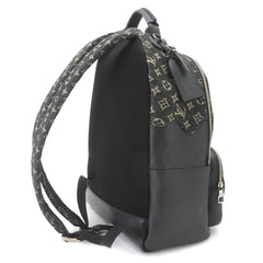 Louis Vuitton LV Squared Multipocket Backpack Monogram Denim Leather Noir M45973 RFID — Like New
