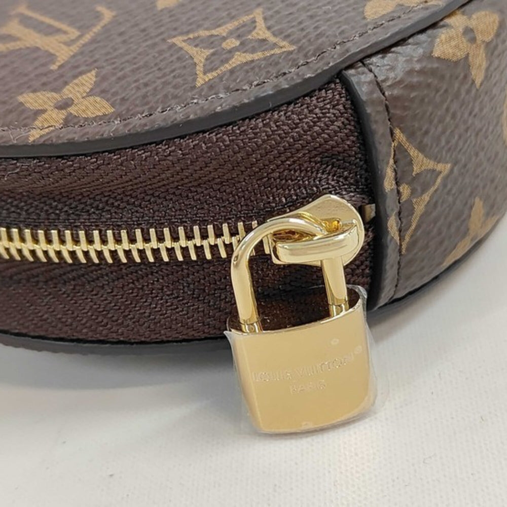 LOUIS VUITTON Louis Vuitton Monogram Eyeshadow Pouch LBC002 Bag Brown Leather Women's — New - Store Return