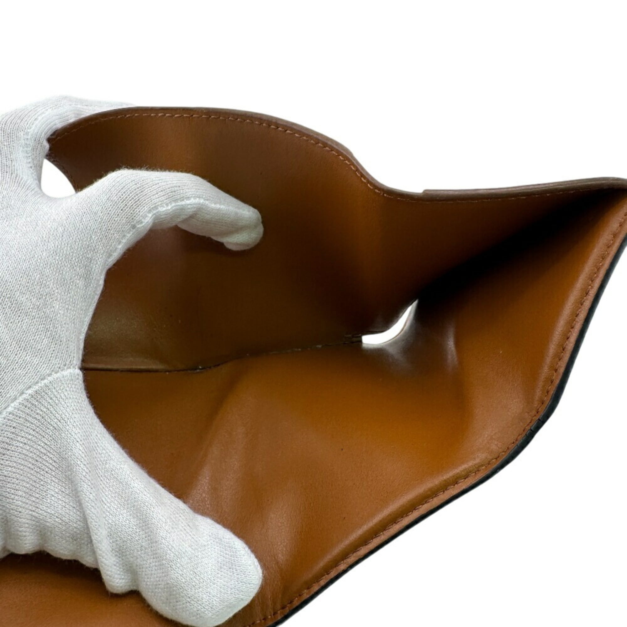 CELINE Small Trifold Wallet, Brown, Women's