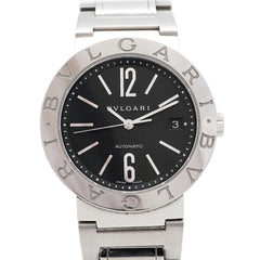Bvlgari BB38SSAUTO Black Dial Men's Watch — Good