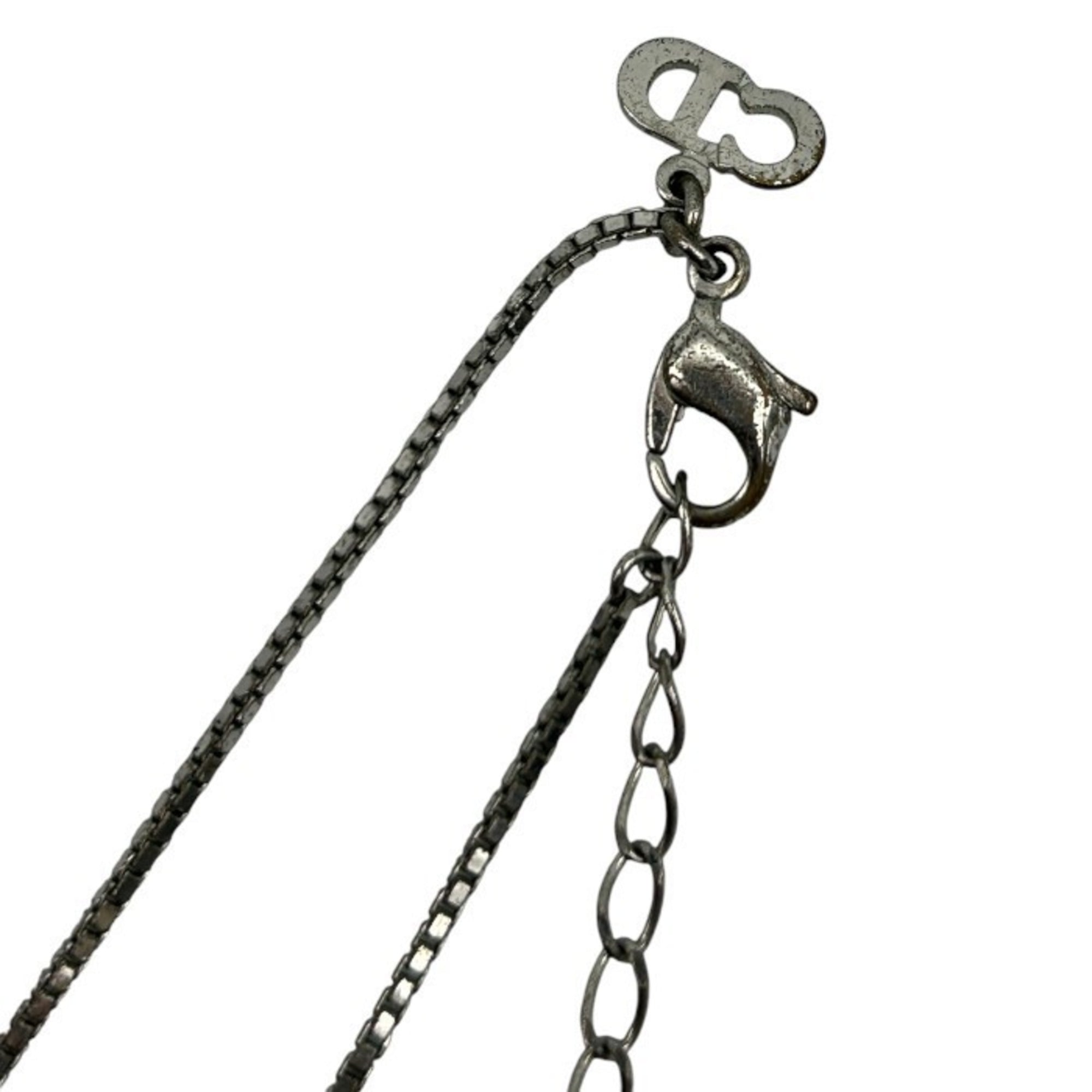 Christian Dior Trotter Plate Necklace W1