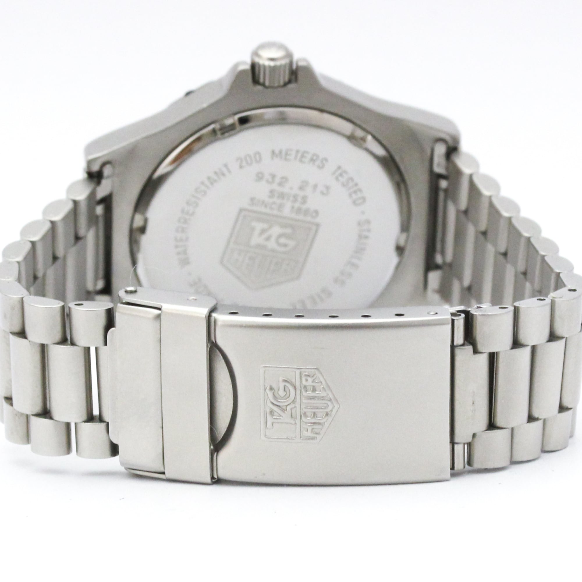 TAG HEUER 3000 Professional Stainless Steel Quartz Mid Size Watch 932.213 — Good