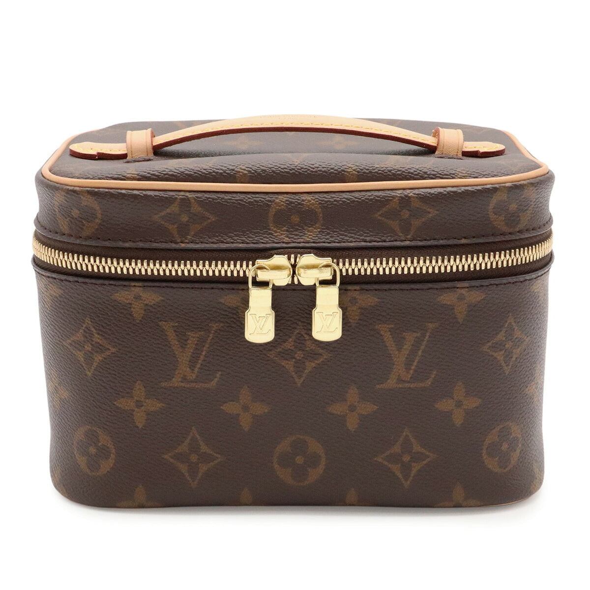 LOUIS VUITTON Louis Vuitton Monogram Nice Mini Handbag Pouch Makeup Box Travel Multi M44495 — Like New