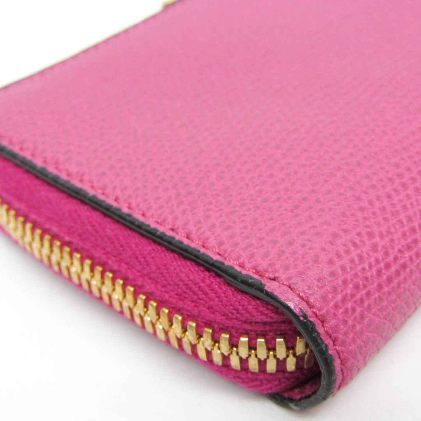 Valextra Multi-case Key Ring Men,Women Leather Coin Purse/coin Case Purple