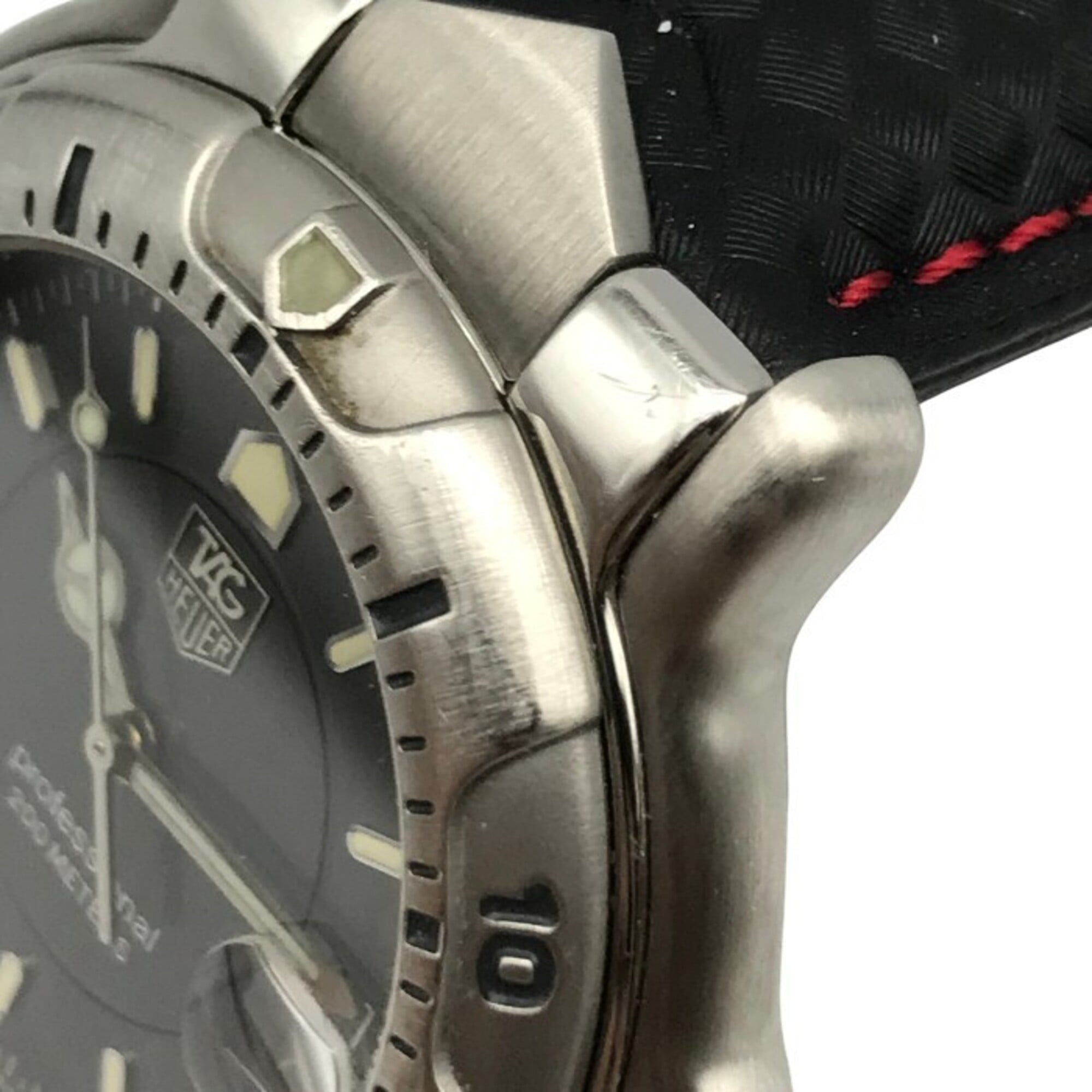 TAG Heuer 6000 Series Professional Men's Analog Quartz Watch with Date, Silver/Gray WH1112 T1 — Good