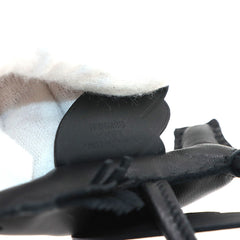 Hermes HERMES So Black Rodeo Pegasus PM Accessory Bag Charm Agneau Milo Swift W Stamp — New - Store Return