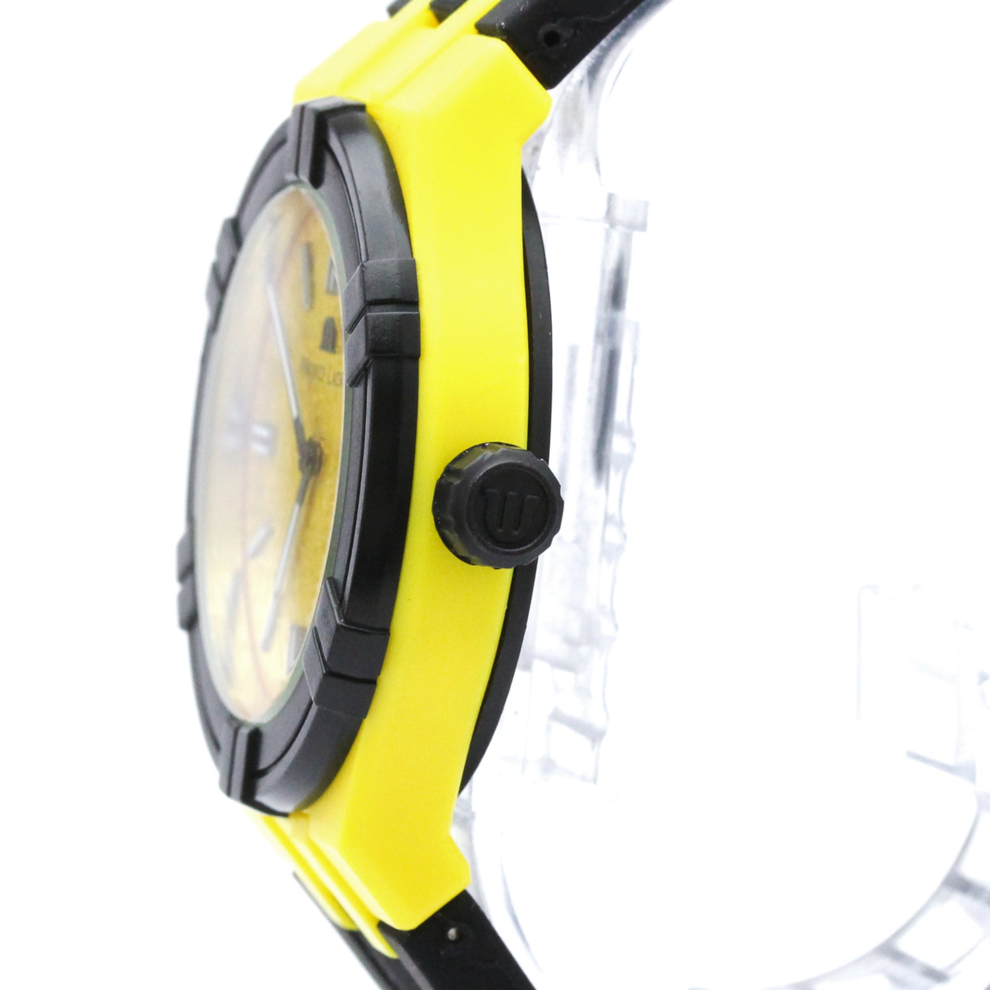 MAURICE LACROIX Aikon Tide Plastic Rubber Quartz Watch AI2008 — Very Good