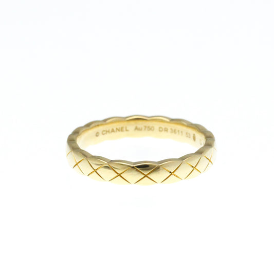 Chanel Coco Crush Ring Mini Model Yellow Gold (18K) Fashion No Stone Band Ring Gold