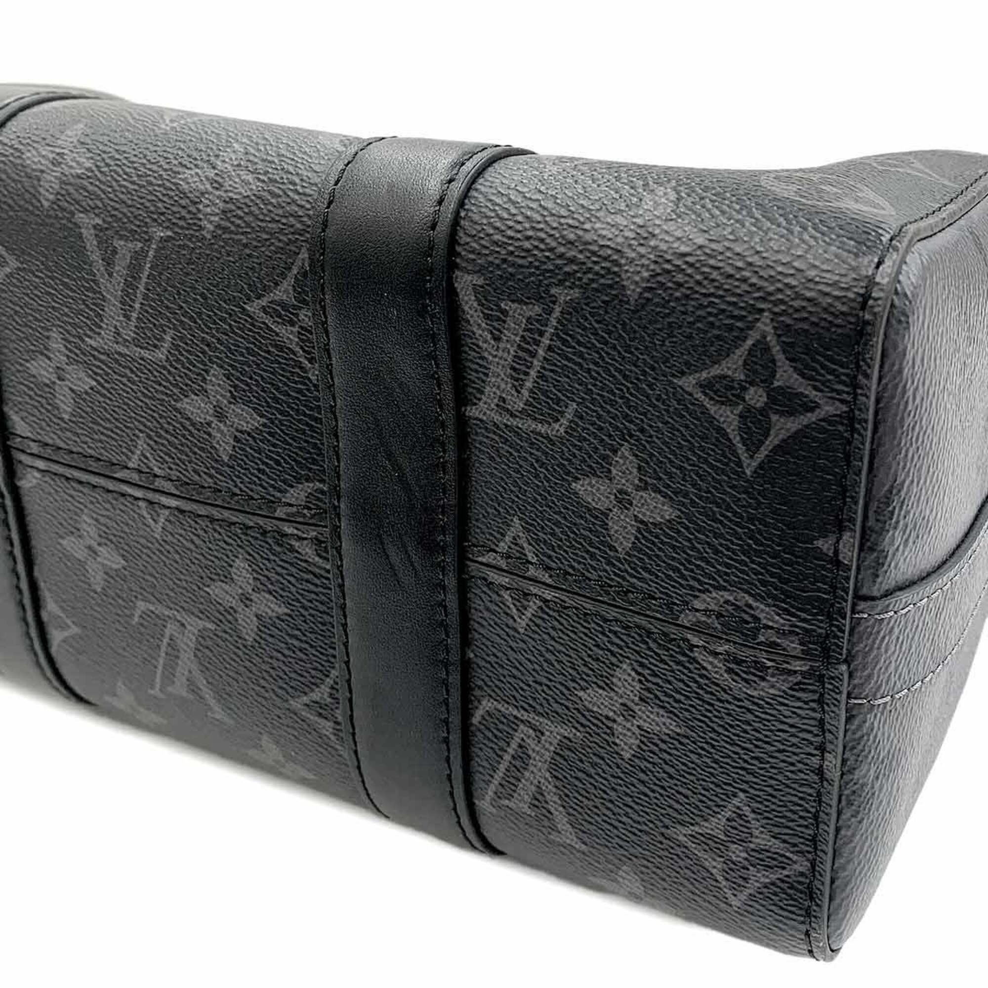 Louis Vuitton Monogram Eclipse Reverse City Keepall Shoulder Handbag M45936 RFID — Like New