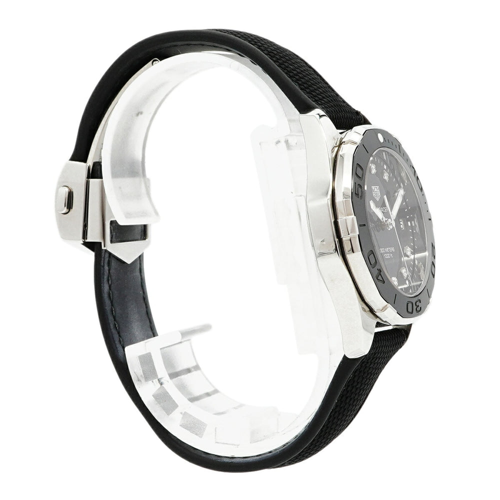TAG Heuer Aquaracer Diamond WAY131M Black Dial Women's Watch — Very Good