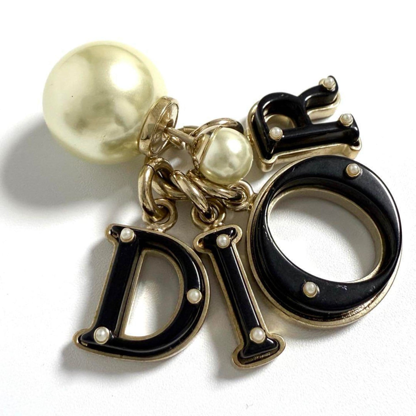 Christian Dior Dior Women's Tribal Single Earring Black