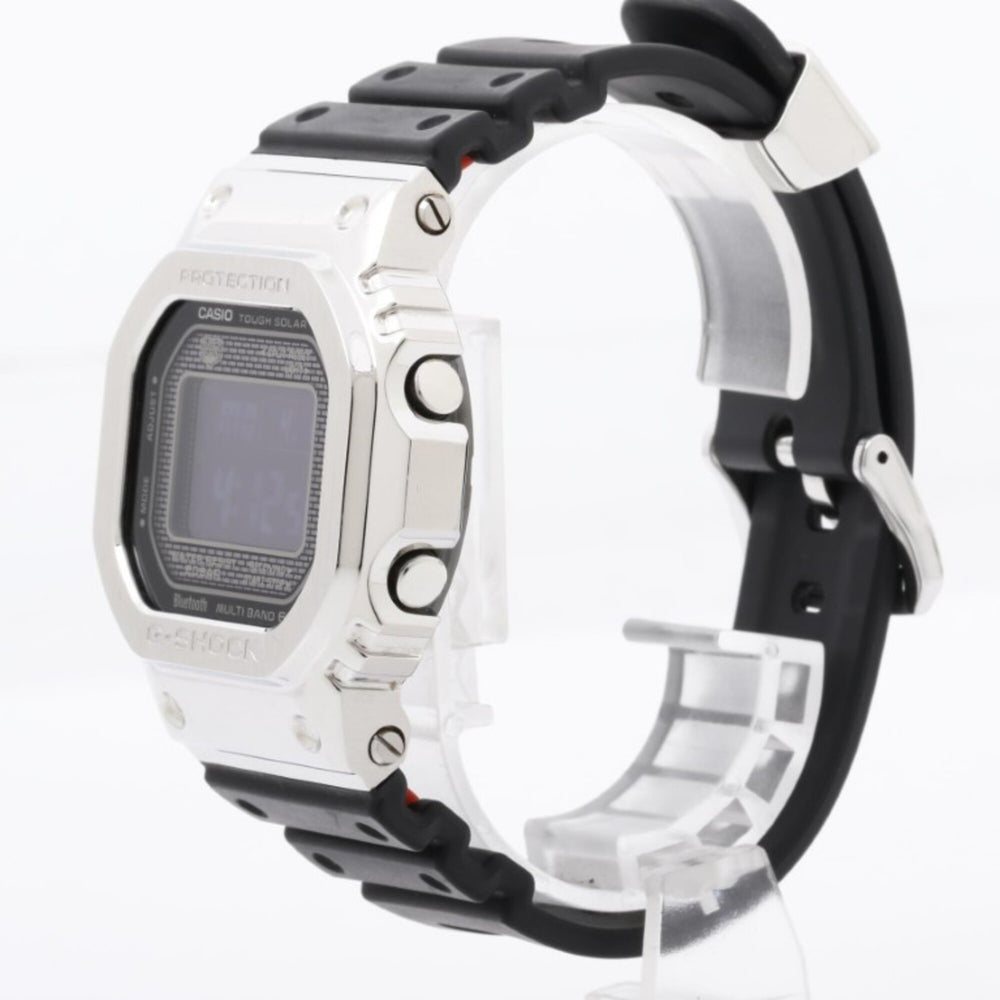CASIO G-SHOCK FULL METAL 5000 SERIES GMW-B5000-1JF Black Silver Stainless Steel Men's Digital Watch — Good