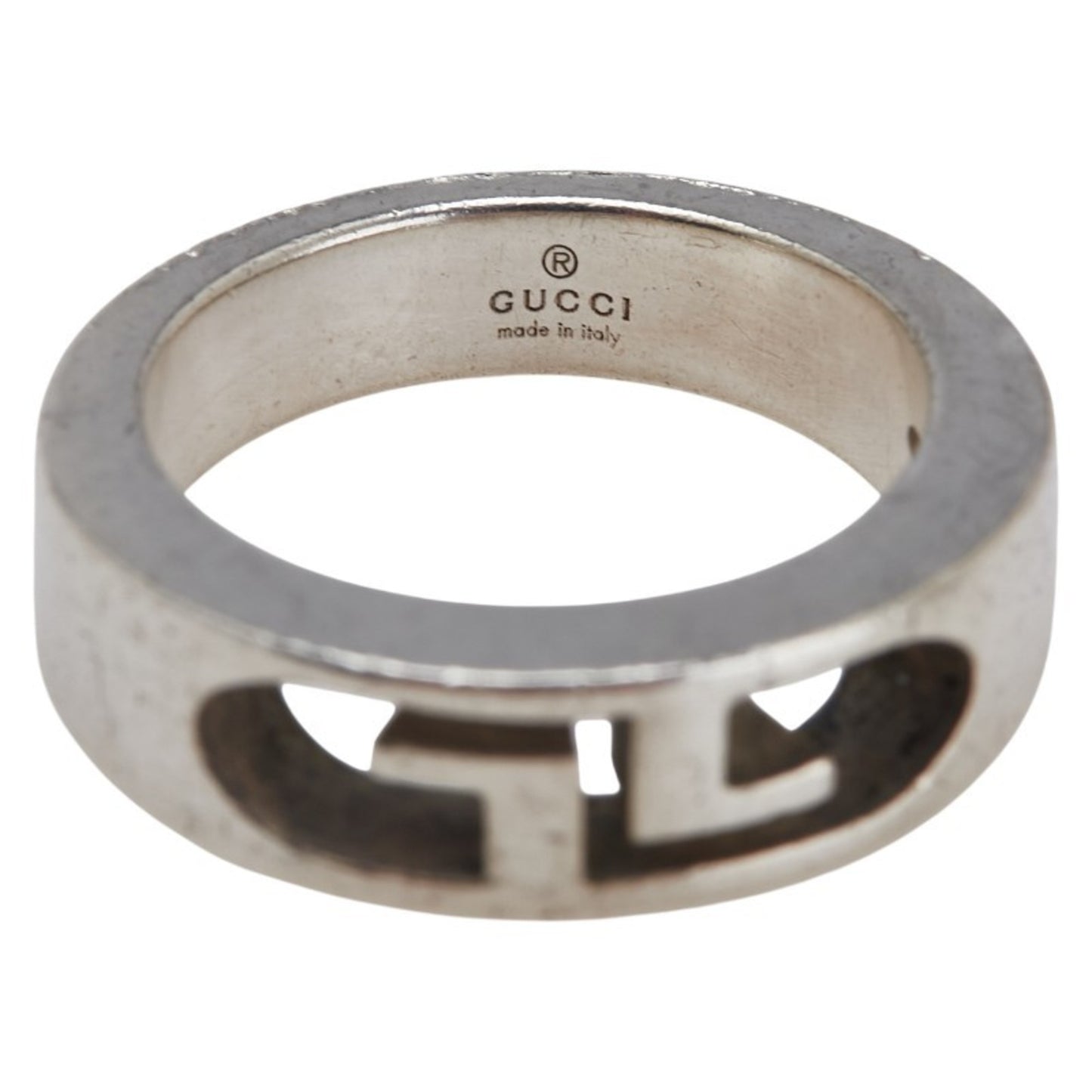 Gucci GG Ring #11 SV925 Silver Men's GUCCI