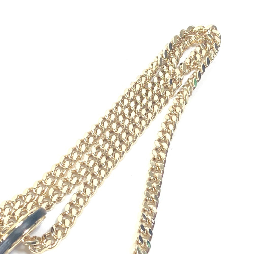 Christian Dior Dior Lady Chain Cannage Rhinestone Shoulder Bag Handbag Velour Leather Women's Black — New - Store Return