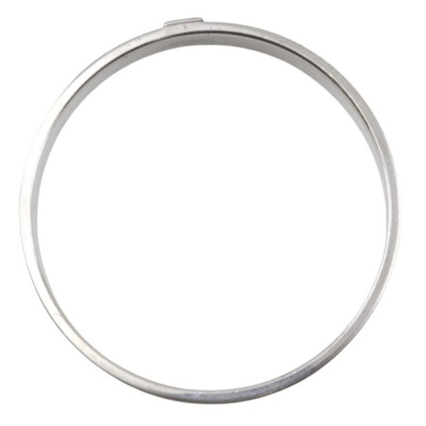 Hermes HERMES KAWAII Bangle x Veau Epsom Blue Paon Silver/Blue Approx. 27.3g Cute Women's