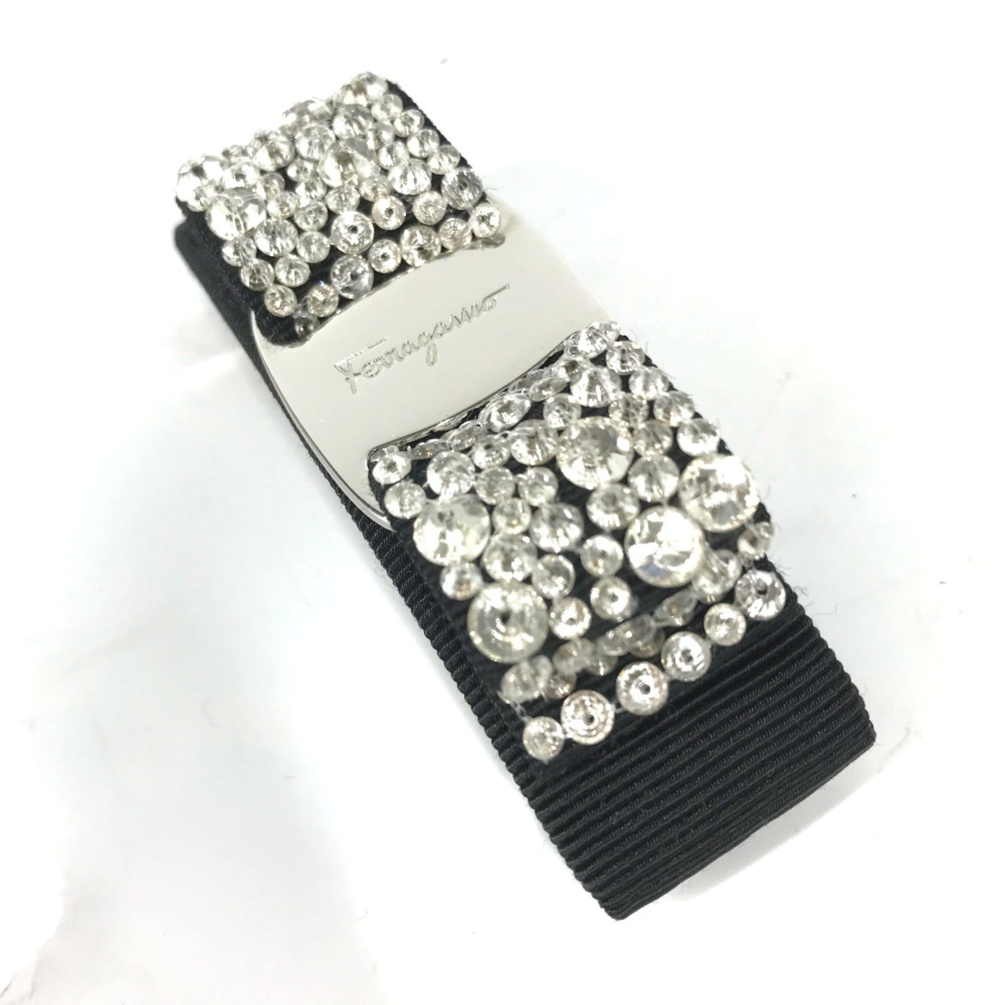 Salvatore Ferragamo logo Hair ornaments Hair accessories Hair accessories Valletta Black — Like New