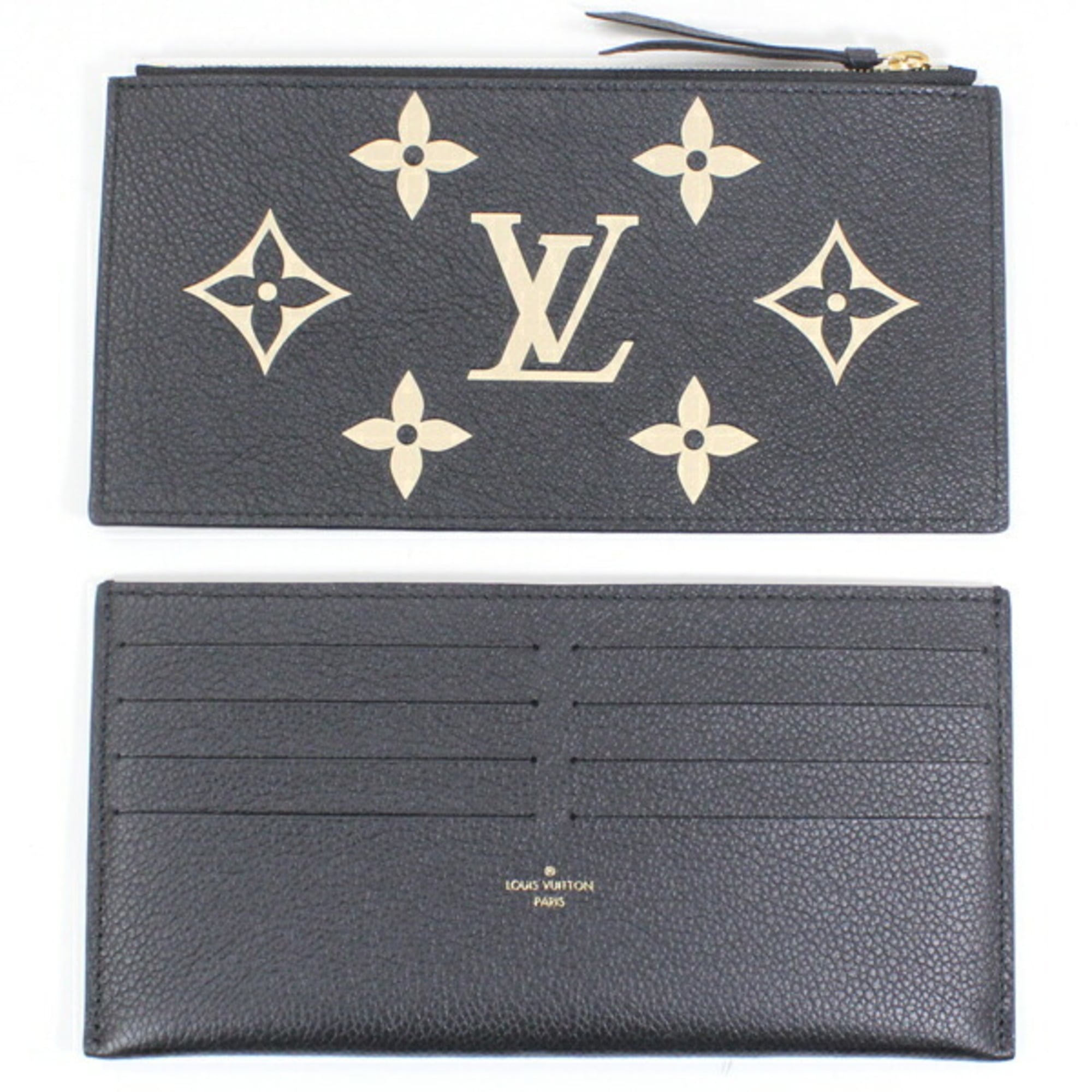 Louis Vuitton Pochette Felicie Monogram Empreinte Leather Shoulder Bag M82479 Women's Clutch LOUIS VUITTON KM3025 — Like New