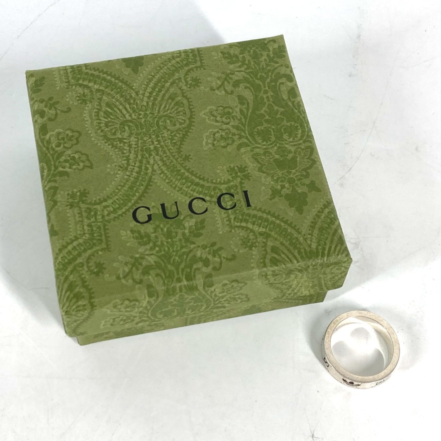 Gucci 702766 Adidas adidas collaboration Accessories Ring Silver Black