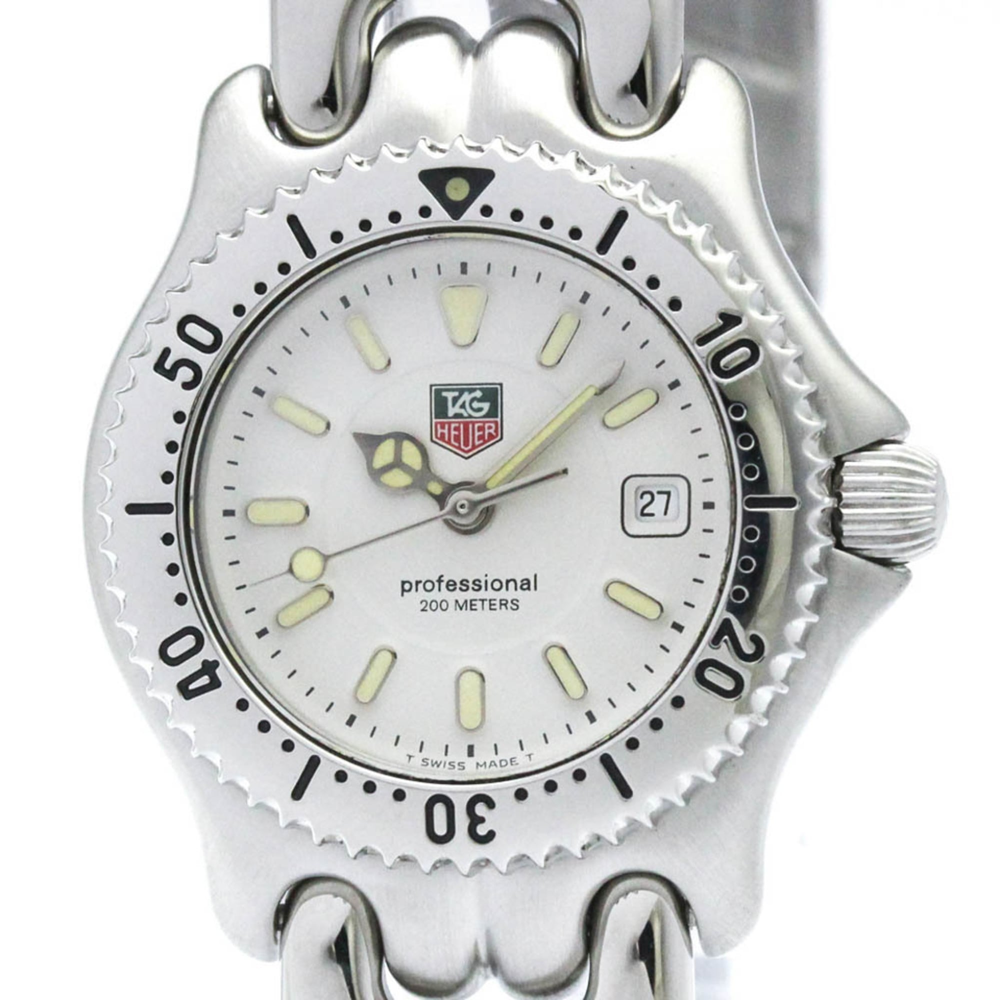 TAG HEUER Sel Professional 200M Steel Quartz Watch WG1312 Polished — Very Good