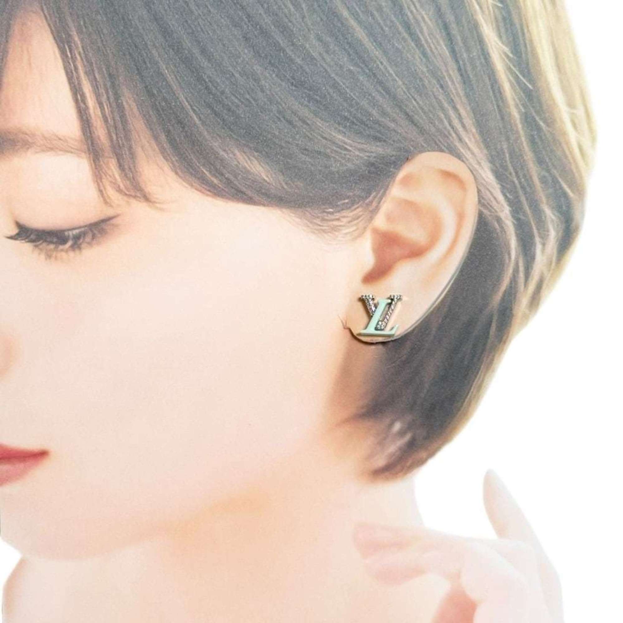 Louis Vuitton Iconic Men's/Women's Earrings, Single Ear, Only 1 Piece — Like New