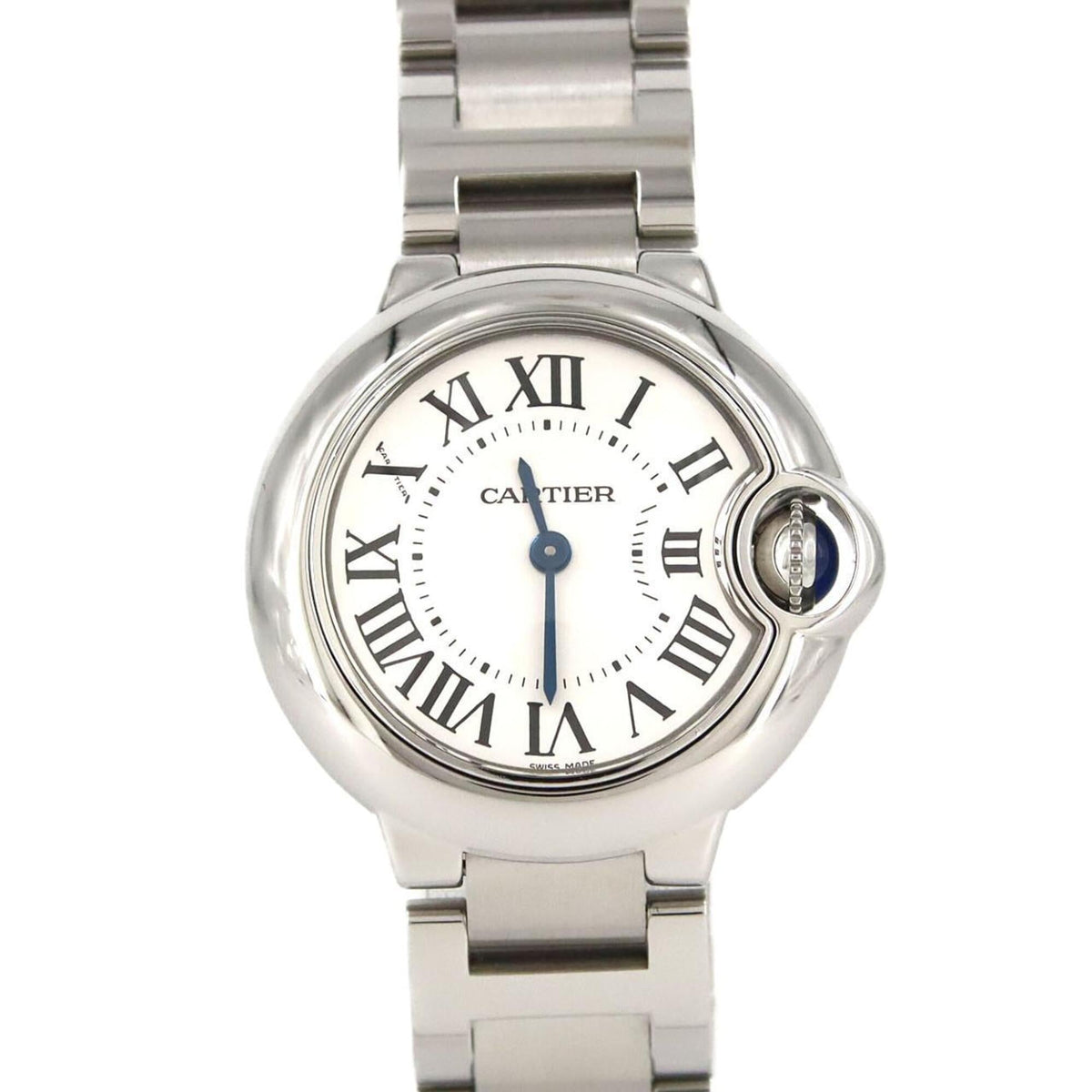 Cartier Ballon Bleu SM W69010Z4 SS Quartz Watch — Very Good