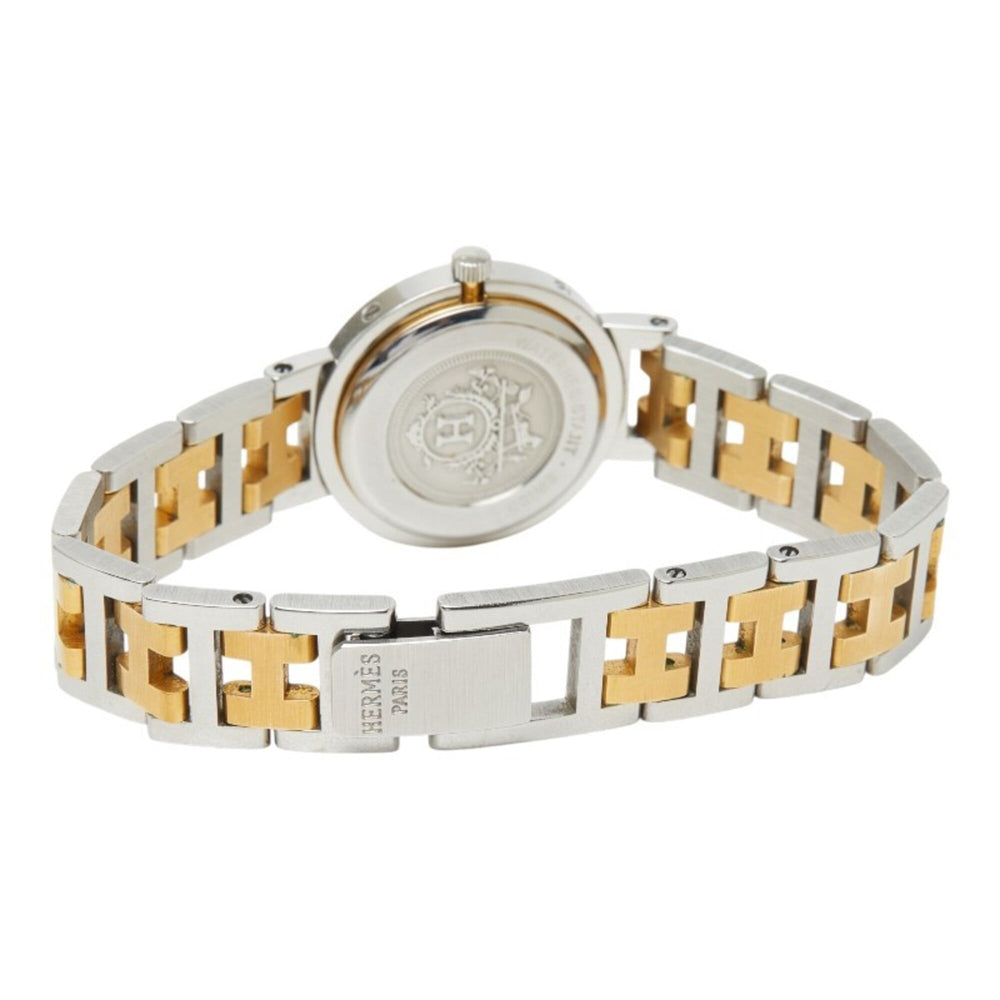 Hermes Clipper Watch CL3.240 Quartz White Dial Stainless Steel Women's HERMES — Good