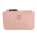 Gucci wallet, coin purse, leather, pink, women's, 701070 56497a