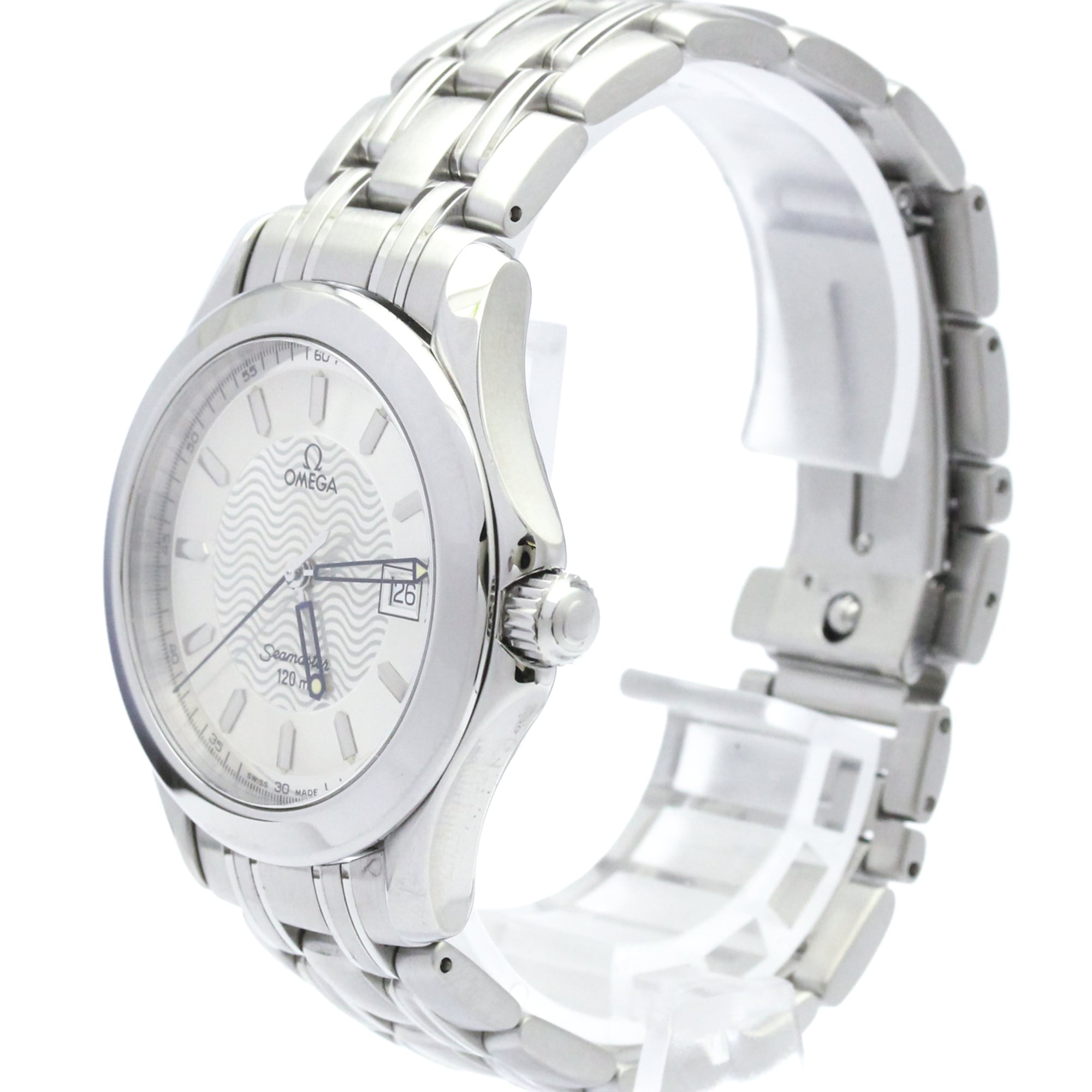 OMEGA Seamaster 120M Stainless Steel Quartz Mens Watch 2511.31 Polished — Very Good