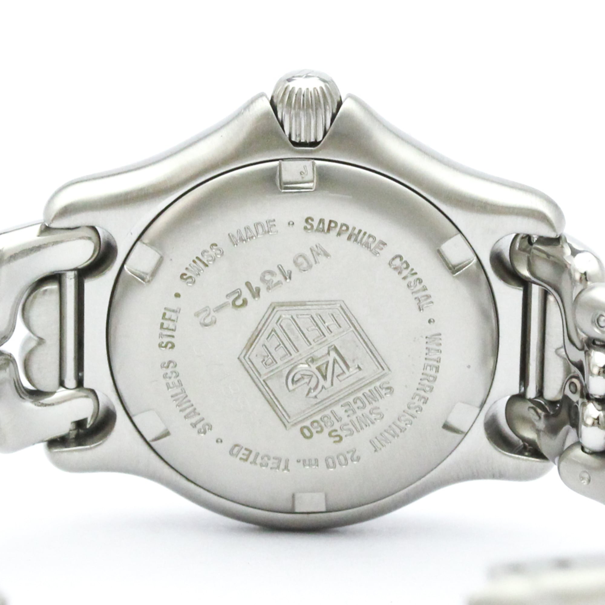 TAG HEUER Sel Professional 200M Steel Quartz Watch WG1312 Polished — Very Good
