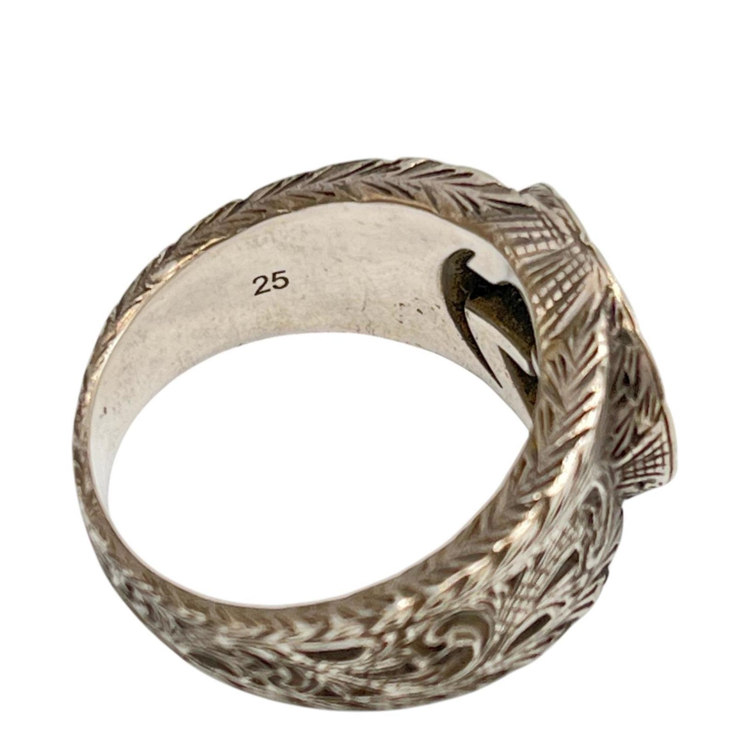 Gucci Interlocking G Ring in Sterling Silver (925) for Men