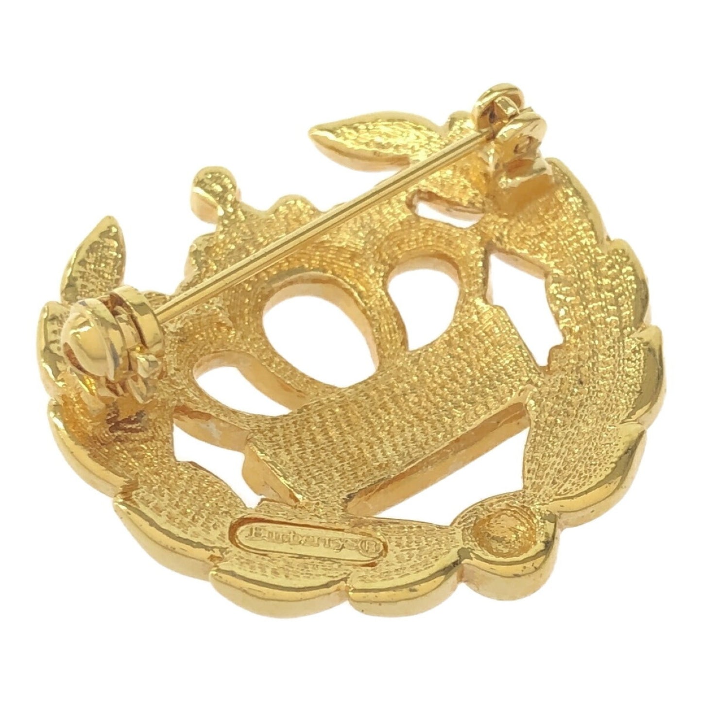 BURBERRY Burberry Laurel Crown Brooch VINATGE Gold Women's Mikunigaoka Store ITITABWSCW16 RM0107V