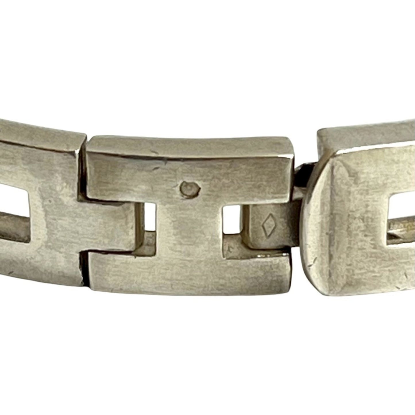 HERMES Hercules Silver 925 Bracelet Chain Bangle for Men and Women, 823-9