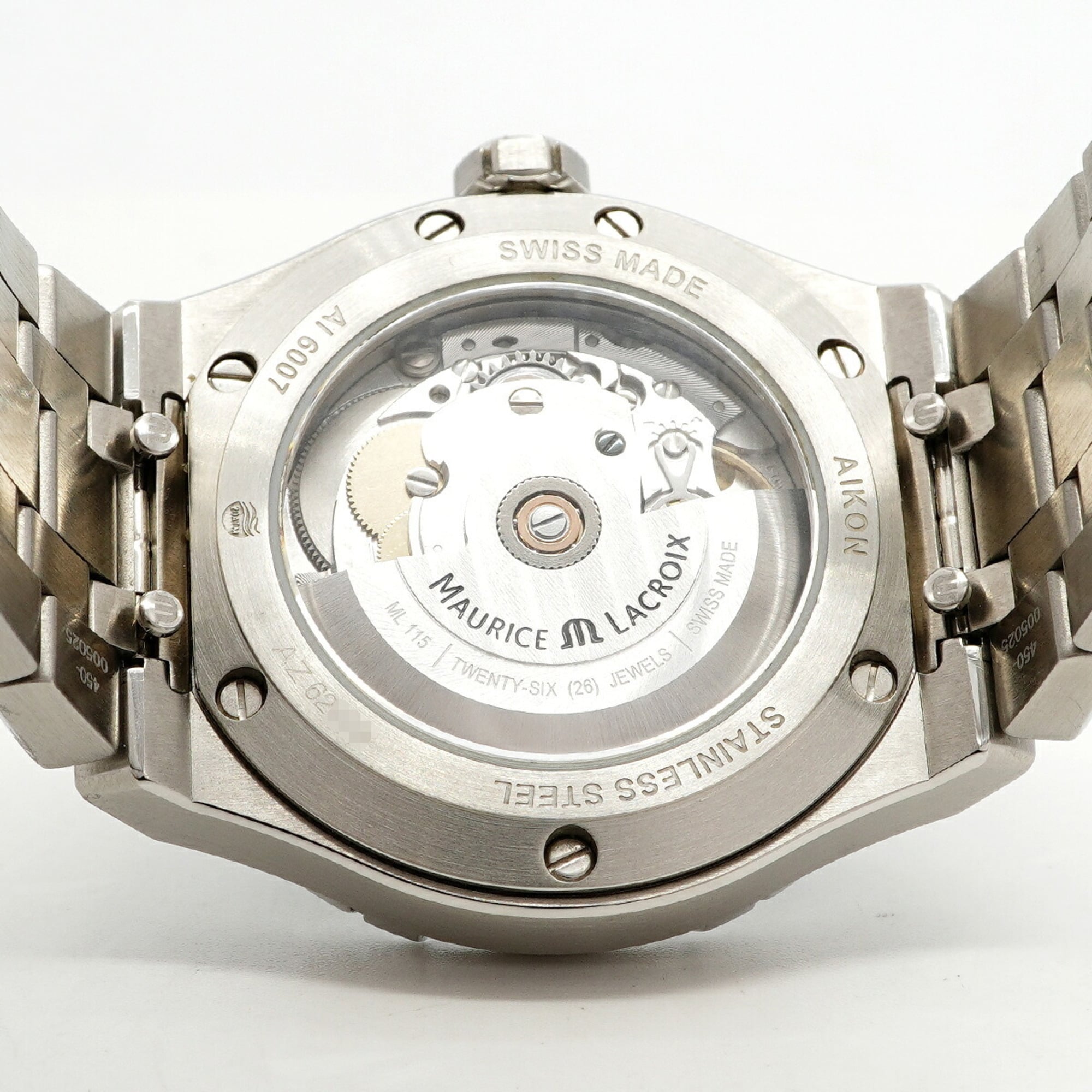 Maurice Lacroix Aikon Automatic AI6007-SS002-230-1 Gray Dial Men's Watch — Very Good