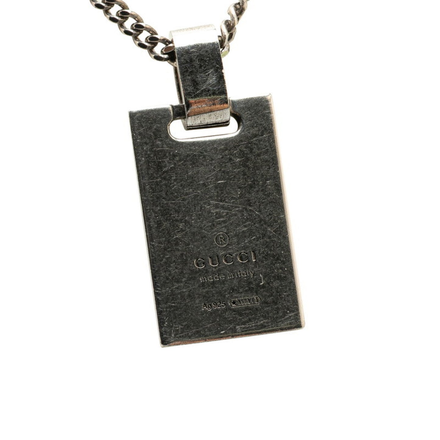 Gucci Diamantissima Necklace 310481 SV925 Silver Men's GUCCI