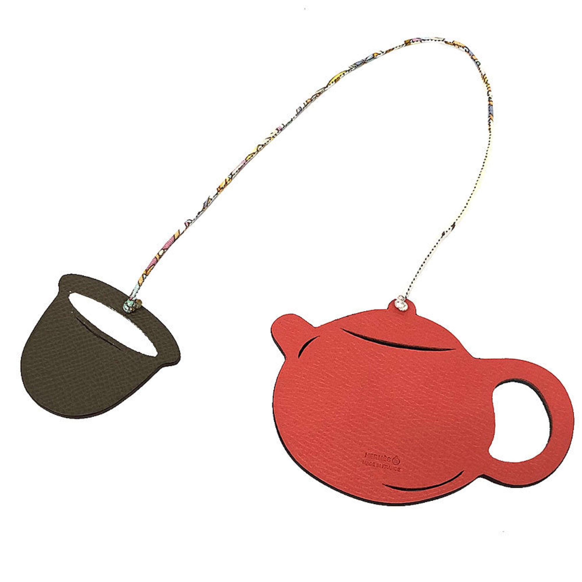 Hermes Petit H (Petit H) Pot Cup Bag Charm H1105928 01 — New - Store Return