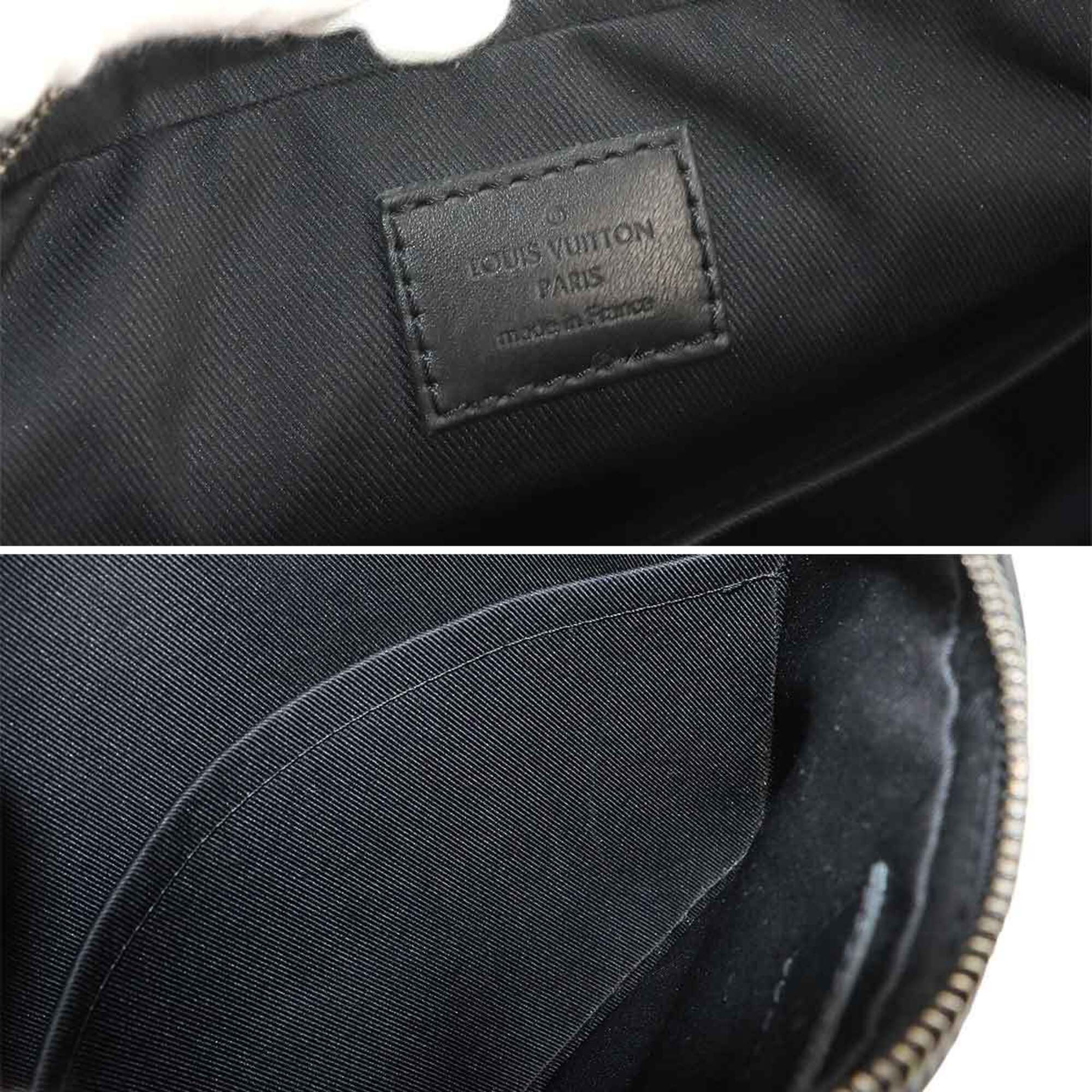 Louis Vuitton Monogram Eclipse Reverse Trio Shoulder Handbag M69443 Messenger — Like New