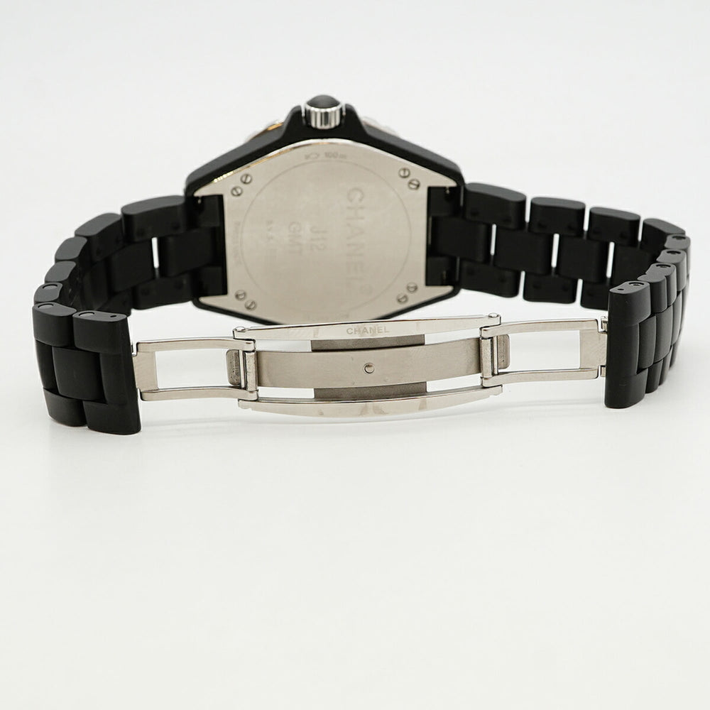 Chanel J12 GMT Matte Black H3101 Dial Men's Watch — Good