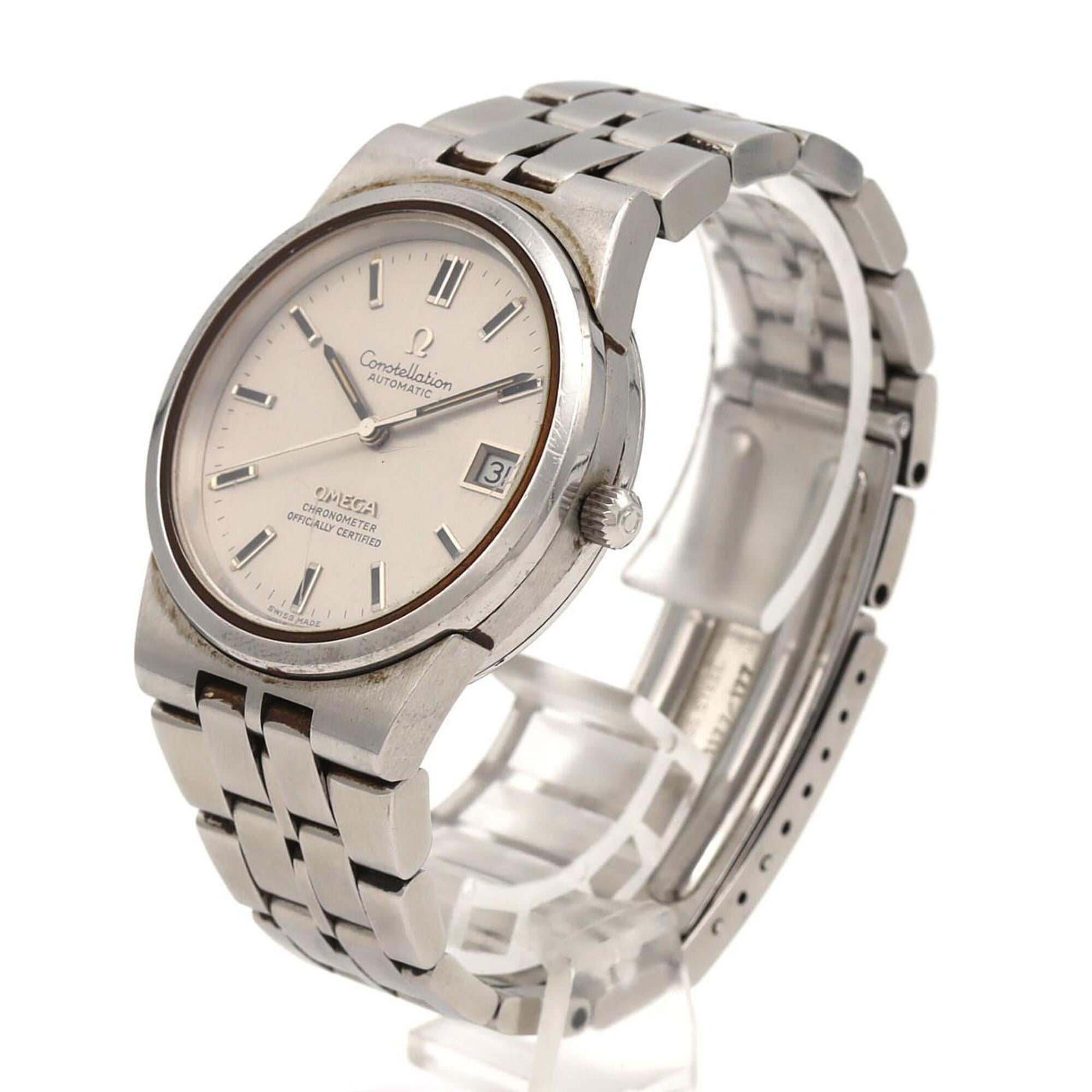 Omega Constellation Chronometer Stainless Steel Automatic Watch — Good