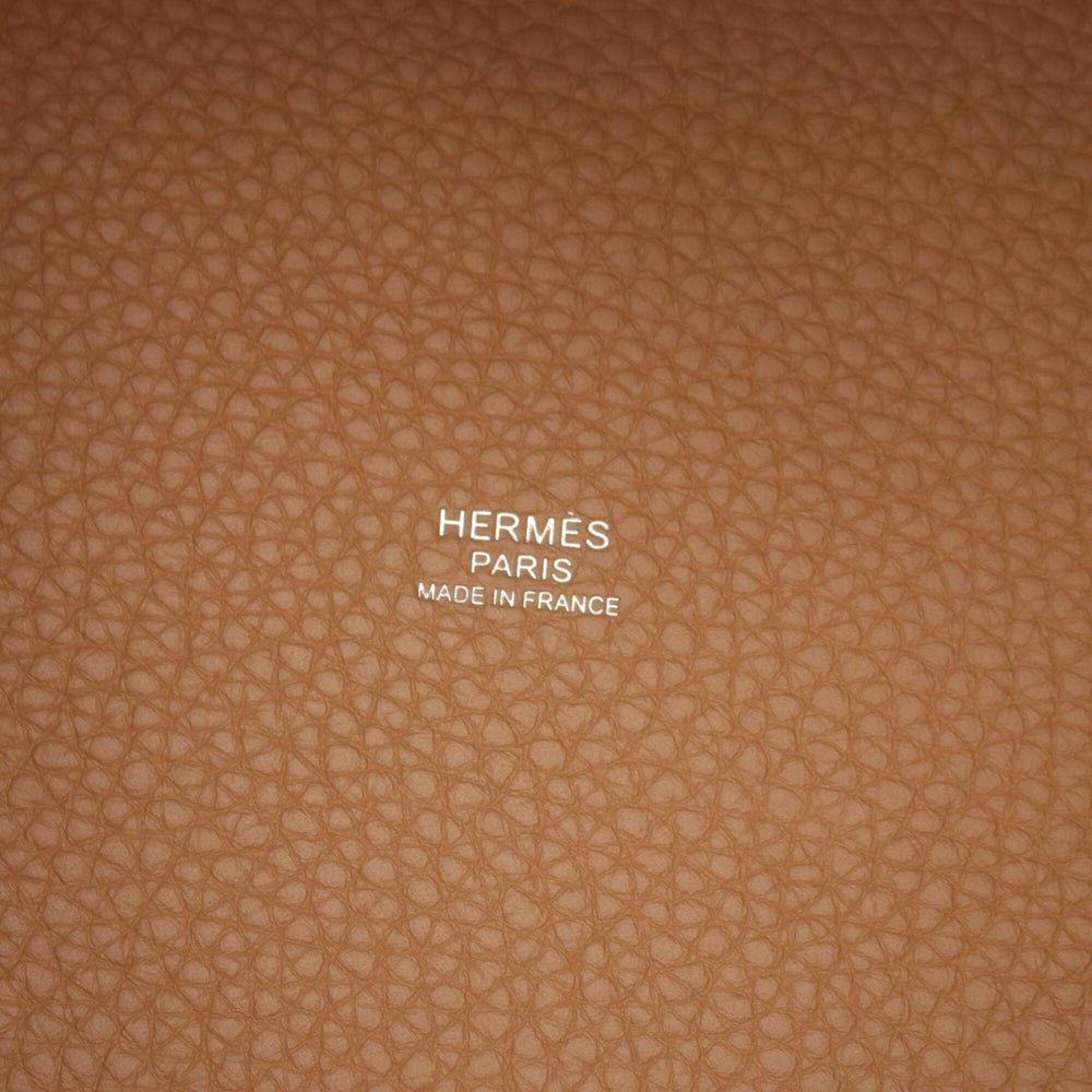 Hermes Picotin Lock PM Handbag, Leather, Taurillon Clemence Women's, Beige — New - Store Return