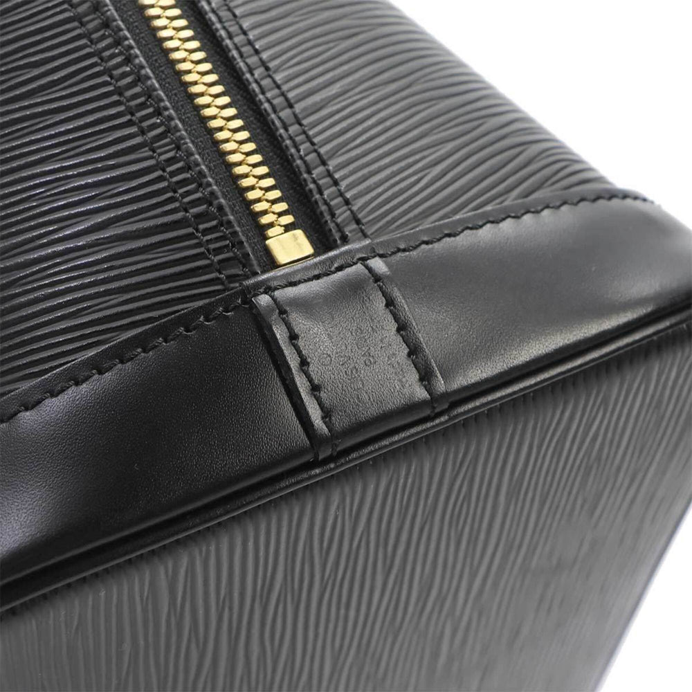 Louis Vuitton Alma PM Epi Leather Handbag, Noir (M52142), Gold Hardware — Like New