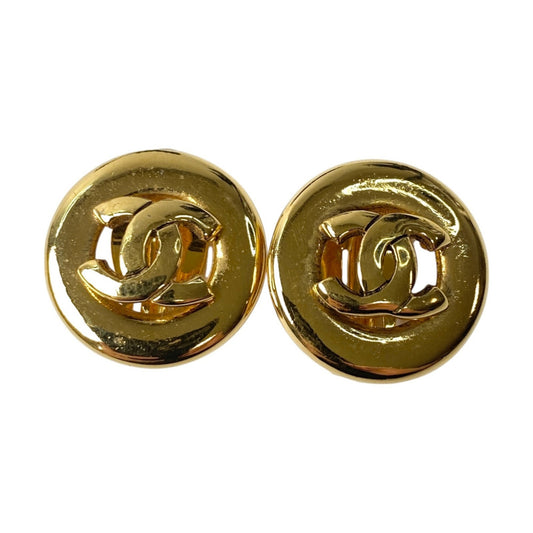 CHANEL Women's Coco Mark Earrings Gold