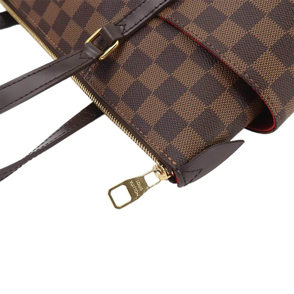 Louis Vuitton Damier Totally PM Tote Handbag, Ebene Brown, N41282 — Like New